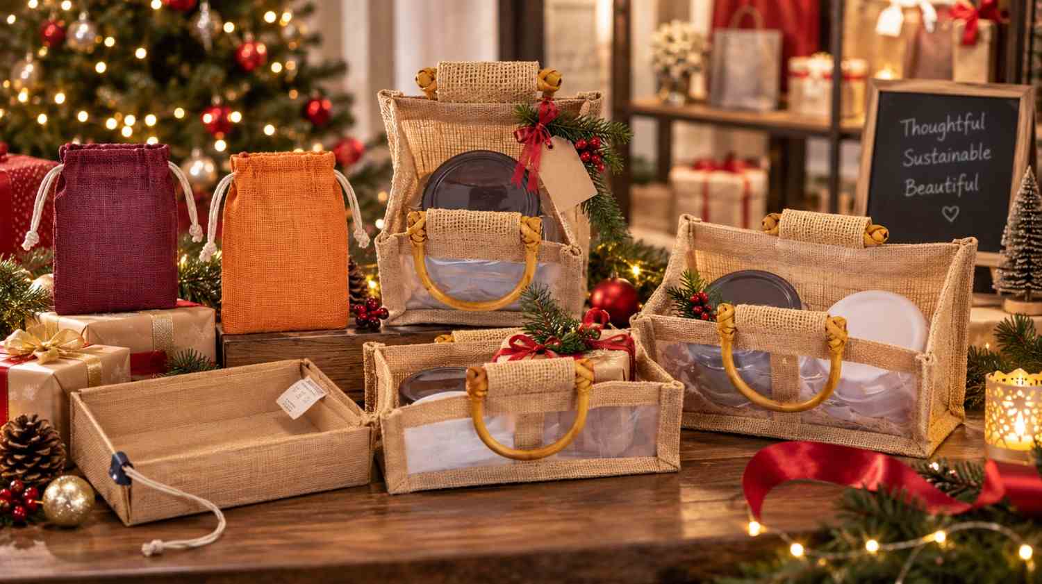Christmas Gift Bags for Boutiques Gift Shops and Corporate Gifting