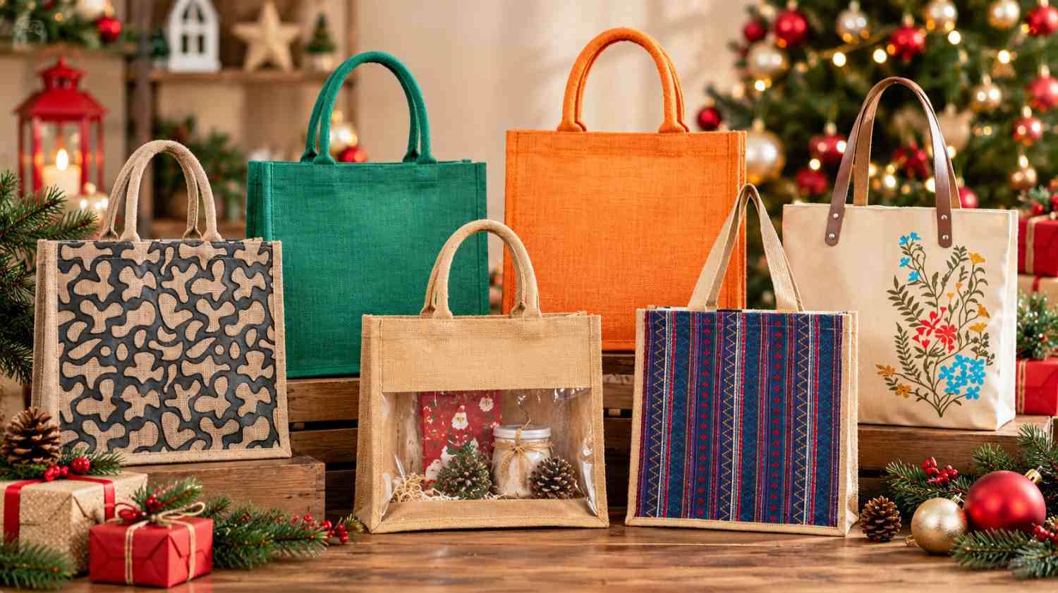 Christmas Shopping Bags