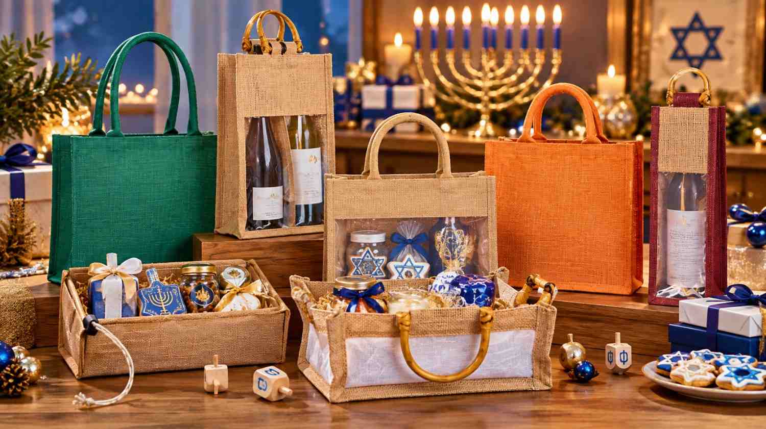 Wholesale Bags for Hanukkah Gifts Events and Holiday Markets